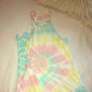 PASTEL TIE DYE DRESS